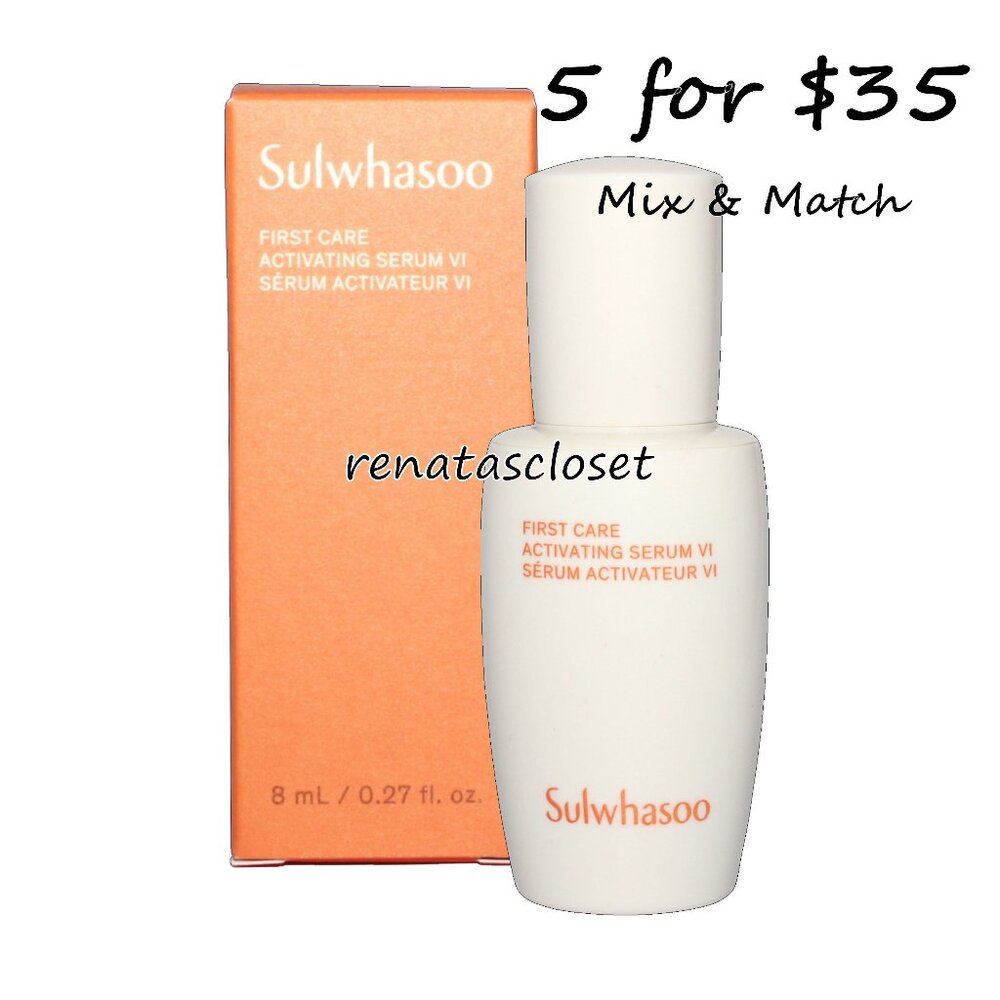Sulwhasoo First Care Activating Serum VI NWT/NIB
